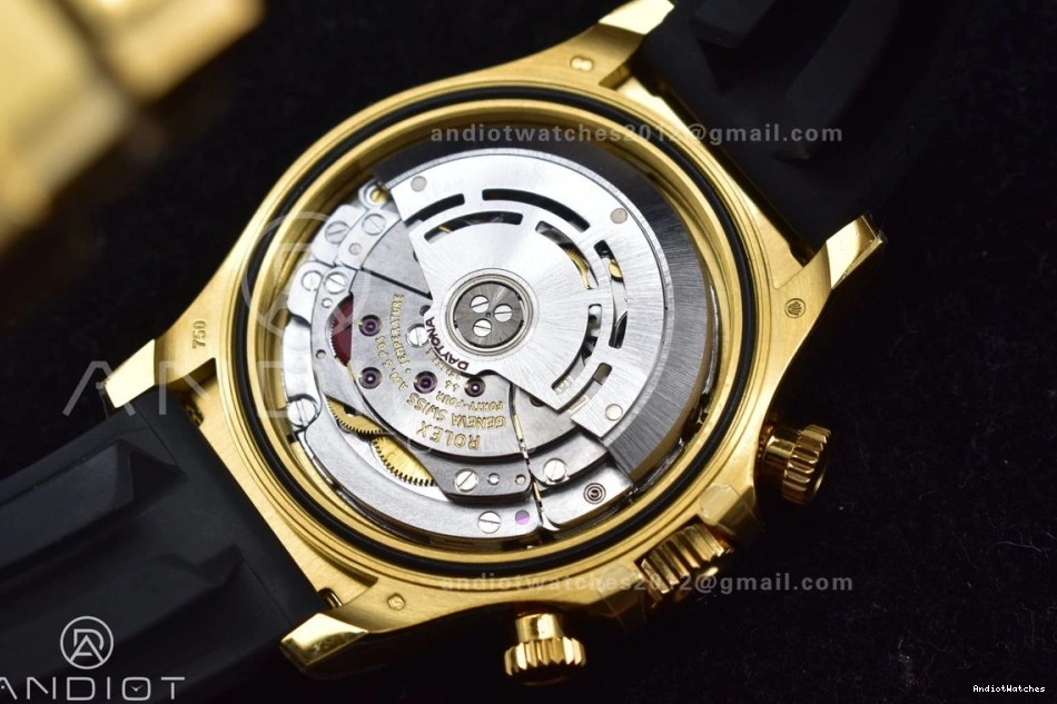 Best 116518 SA Oysterflex Reliable 764 Strap Dial Daytona on BTF 1:1 Rubber Edition Lume YG 0131